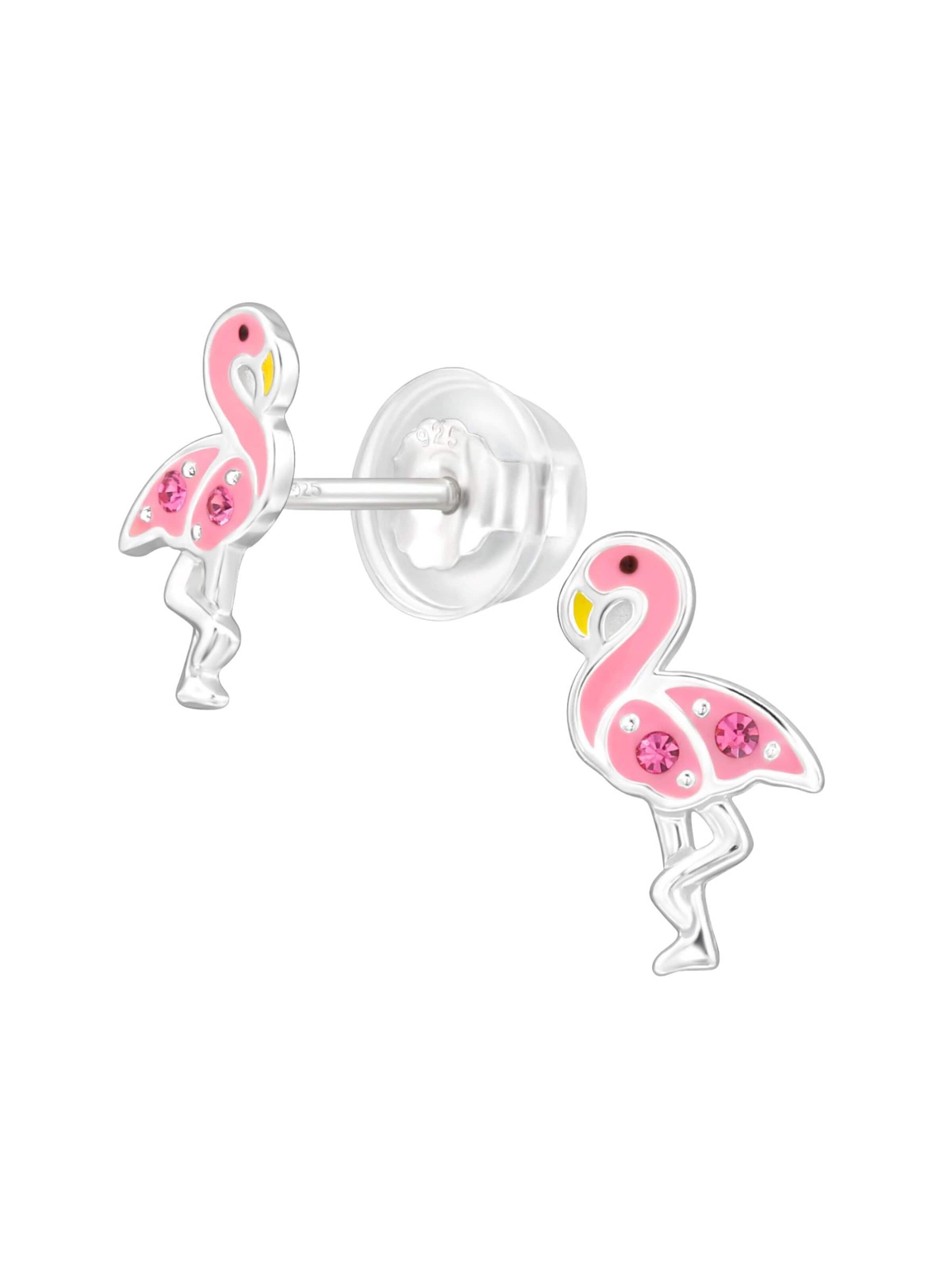 Boucles d'oreilles Maxte en rose