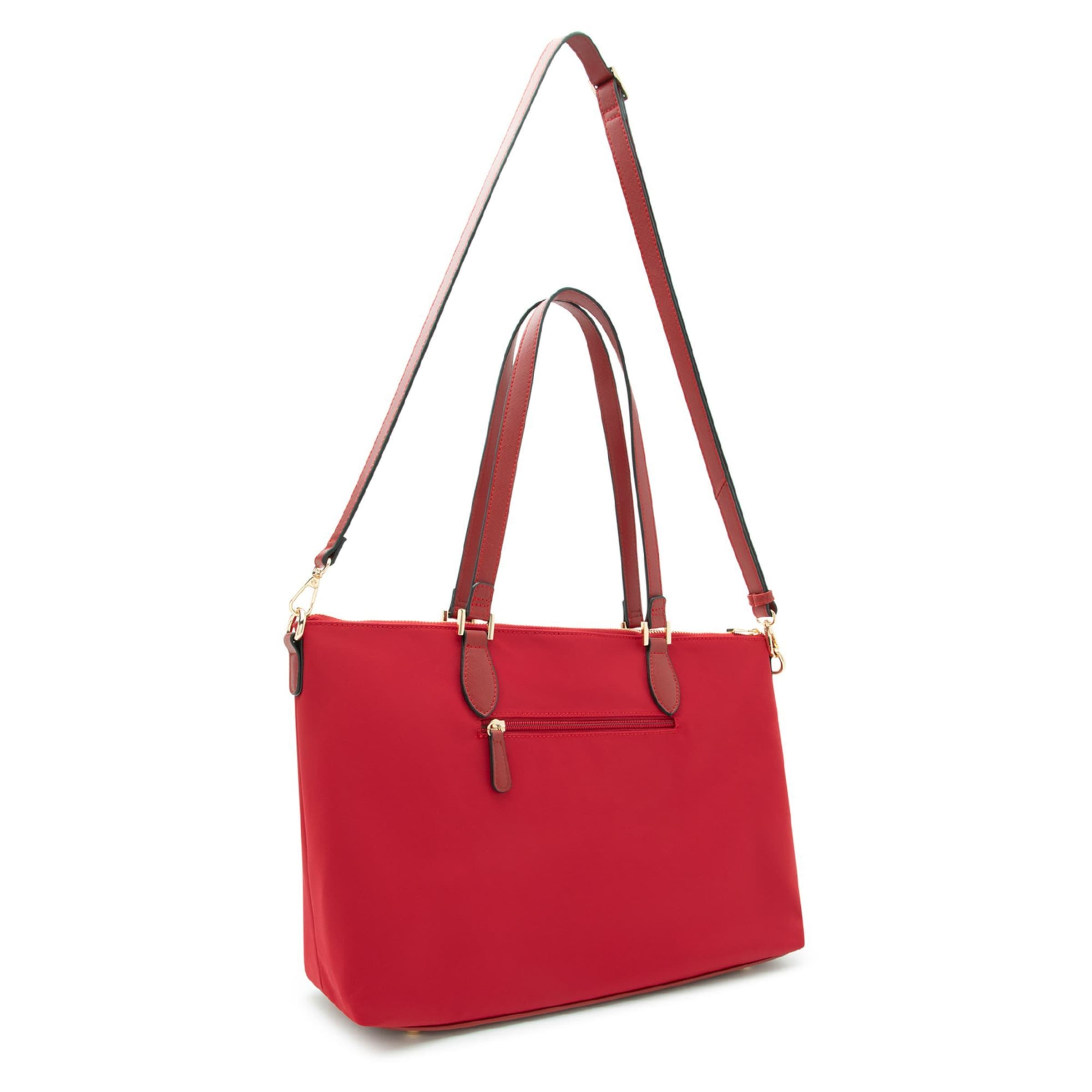 Cabas 'Alena' L.CREDI en rouge