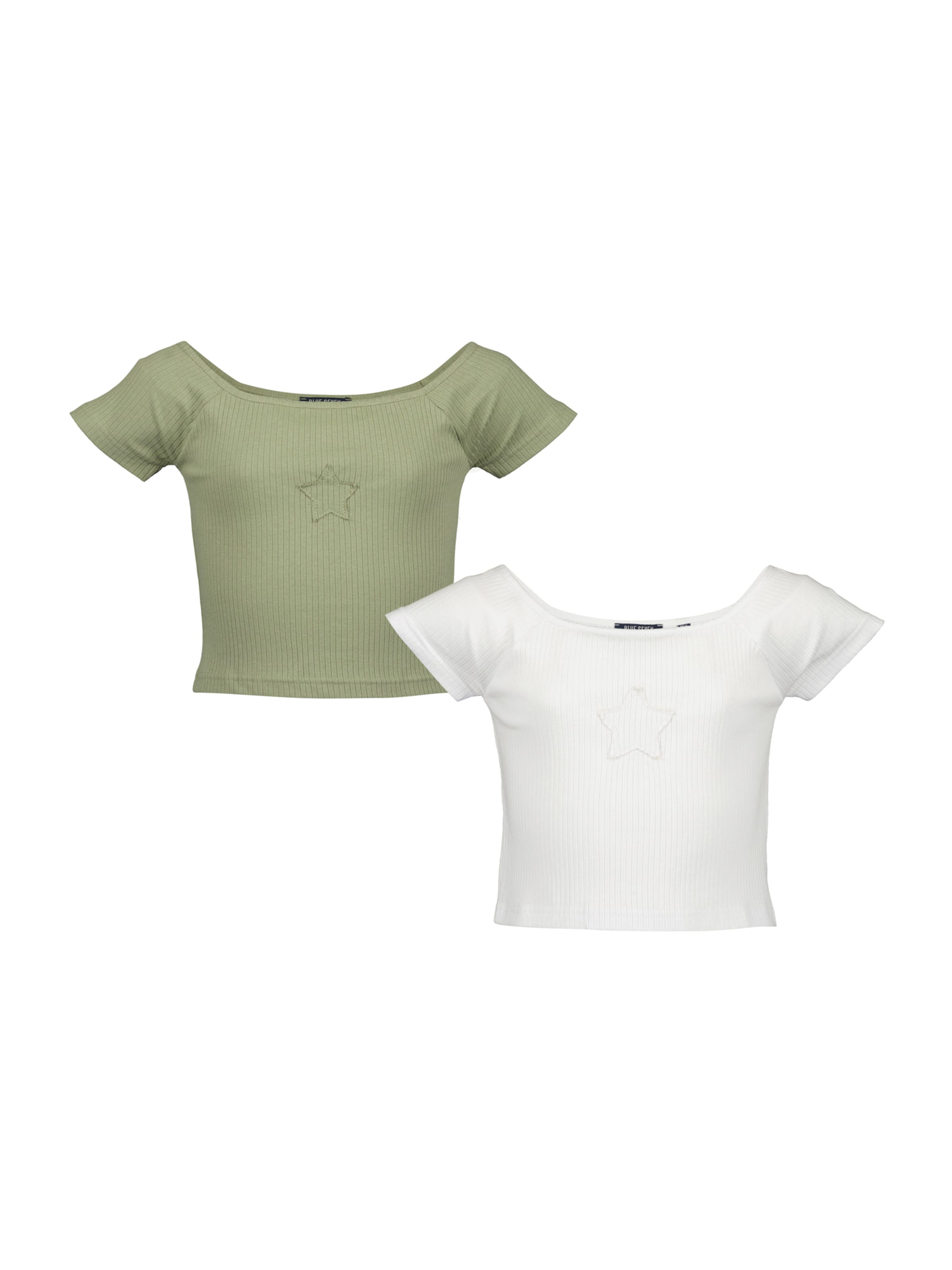 BLUE SEVEN Shirt in White: front