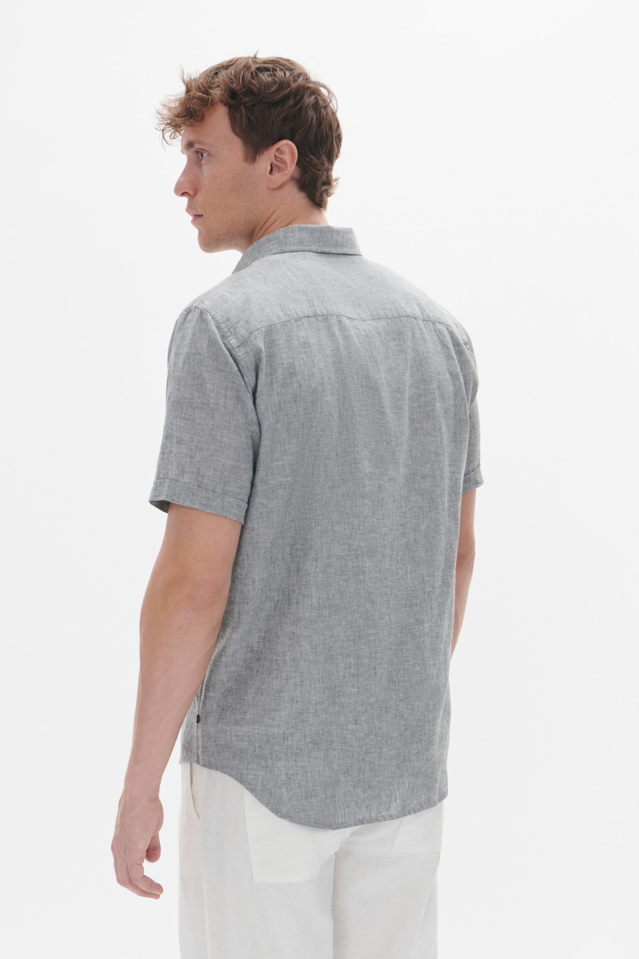 Coupe regular Chemise 'Trostol' Matinique en vert
