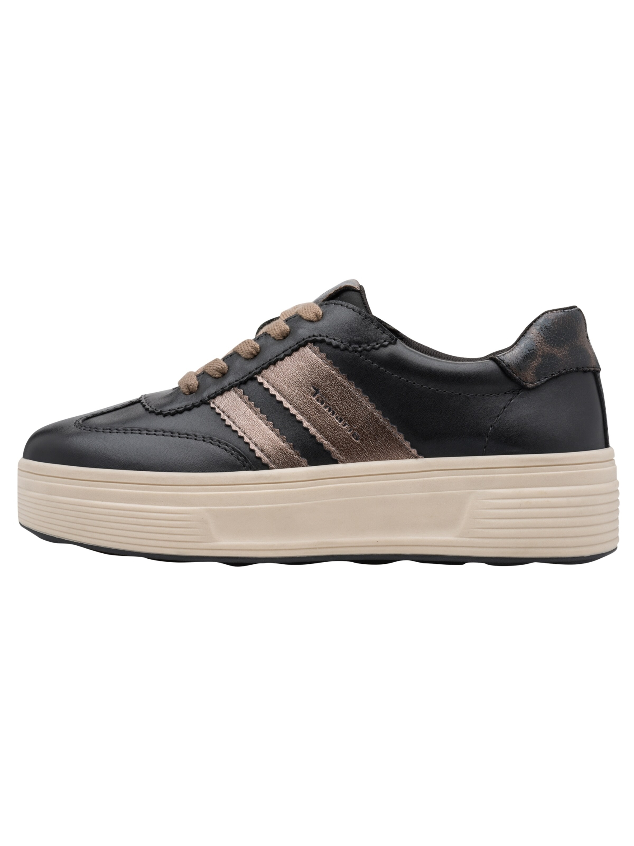 Tamaris Platform trainers in Black