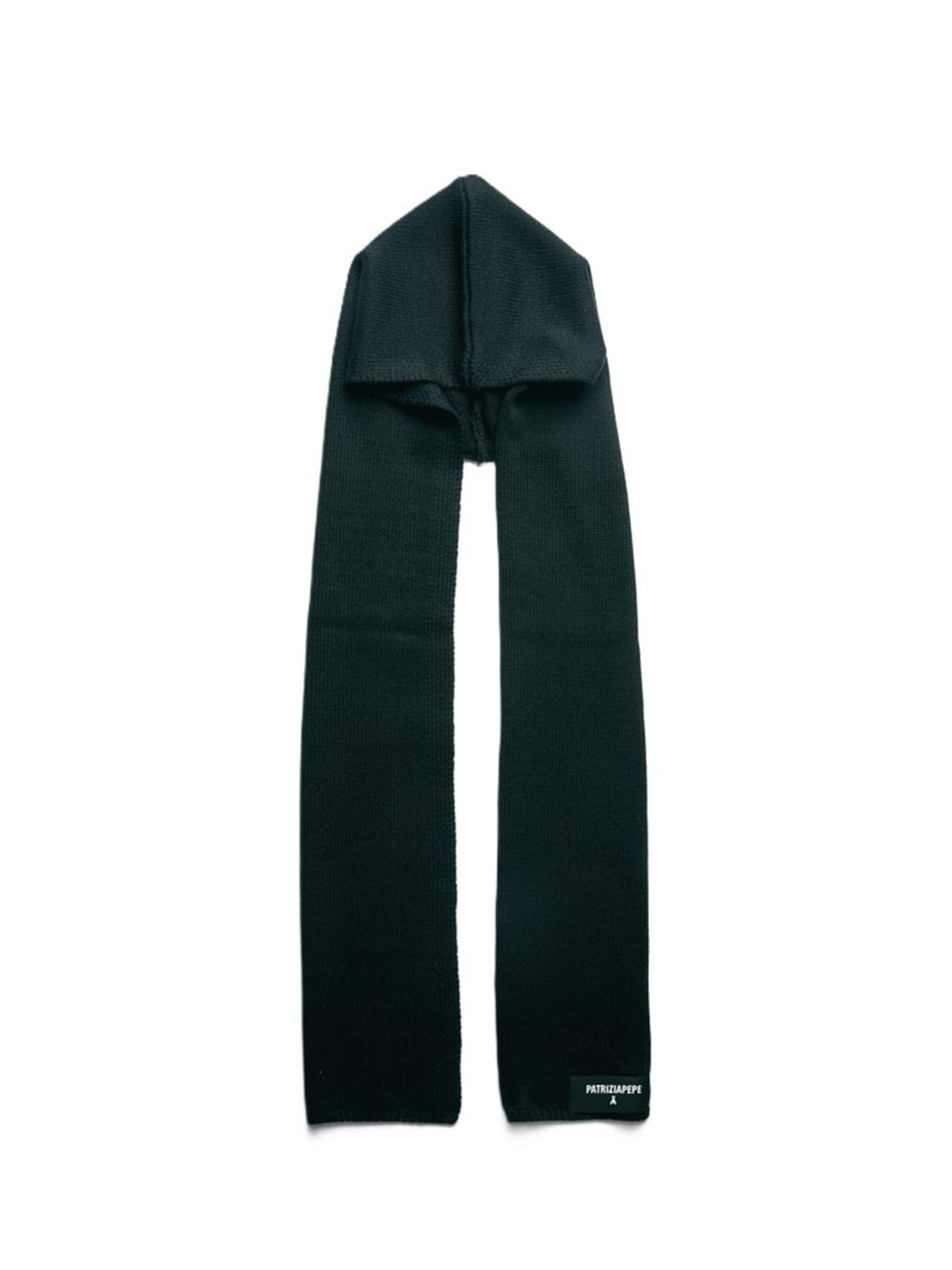 Sciarpa '8F0052/K9O3A' di PATRIZIA PEPE in nero: frontale