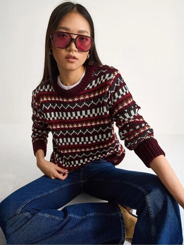 Pull-over Bianco Lucci en rouge