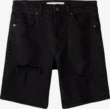 Bershka Shorts in Schwarz: predná strana