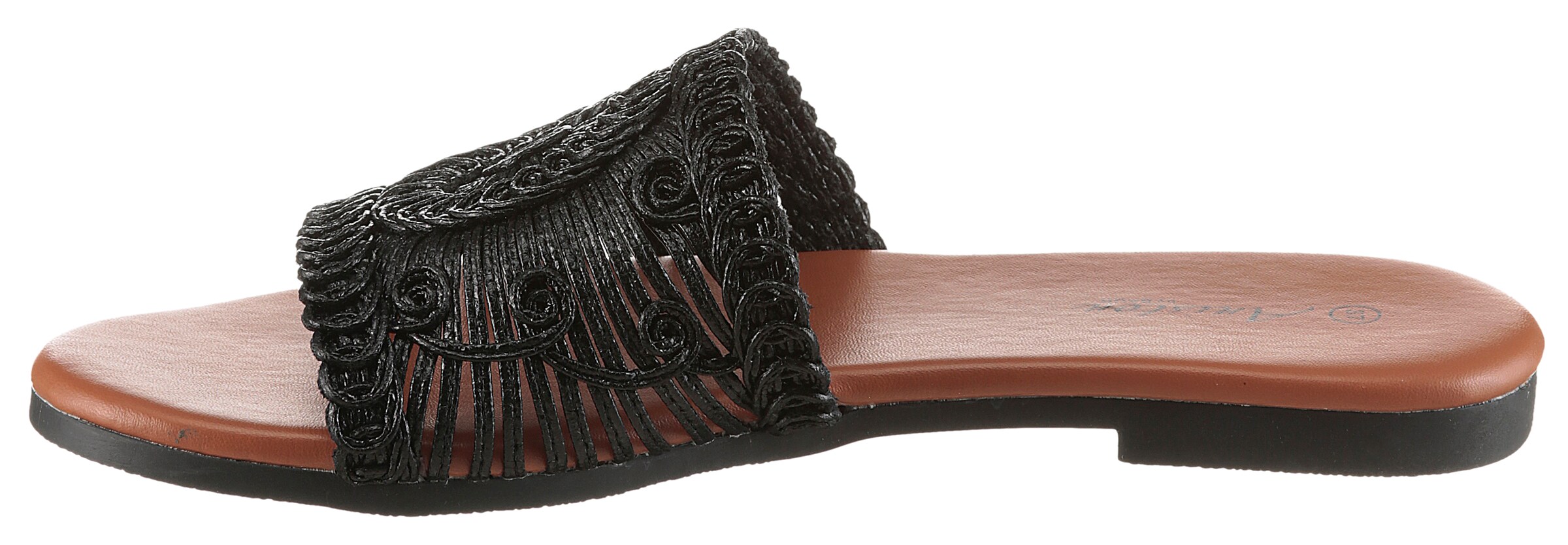 Aniston Pantolette in Schwarz