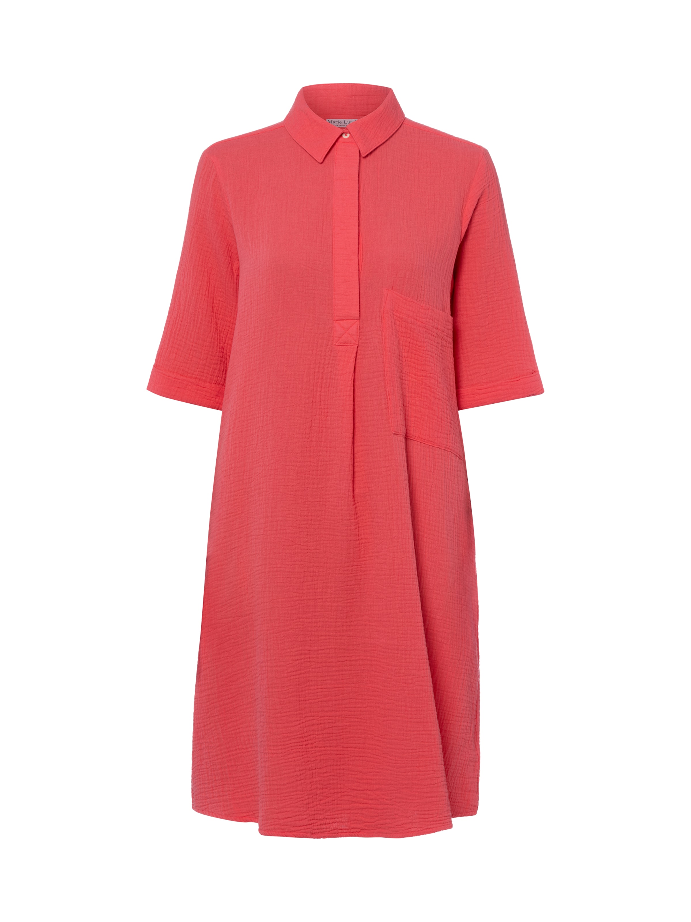 Marie Lund Shirt dress in Red: front