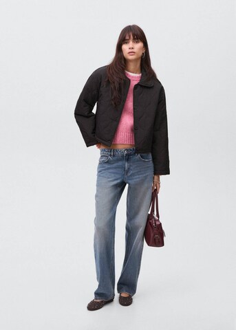 MANGO TEEN Between-Season Jacket 'Malmocr' in Black: front