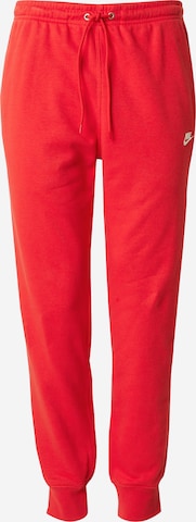 Nike Sportswear Штаны 'Club Fleece' в Красный: спереди