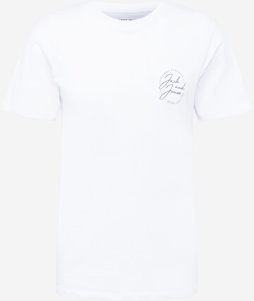 JACK & JONES T-Shirt 'JERRYS' in Weiß: predná strana
