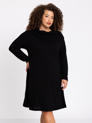 YOEK Pullover in Schwarz: Vorderseite