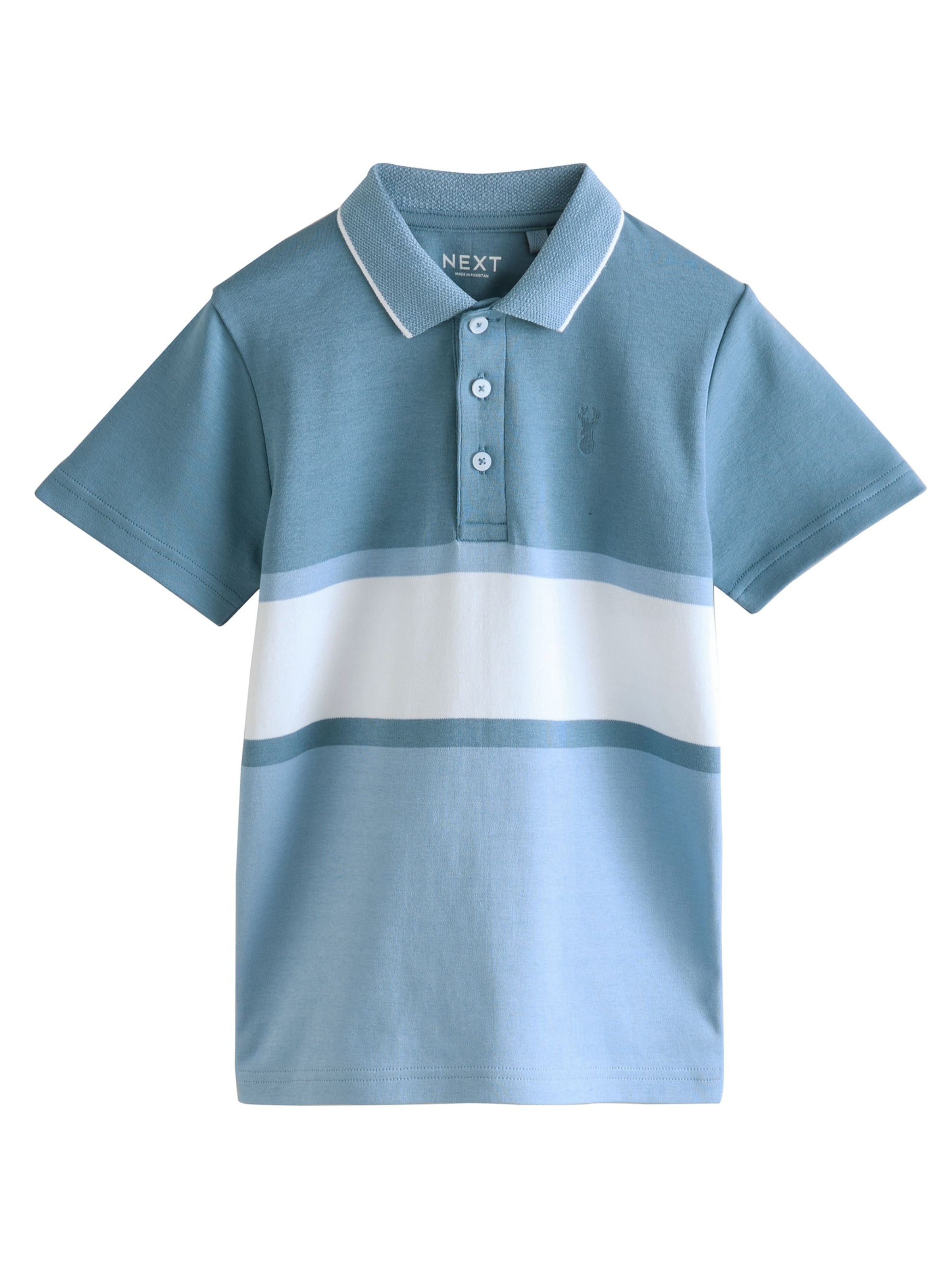 Next Тениска в синьо: отпред