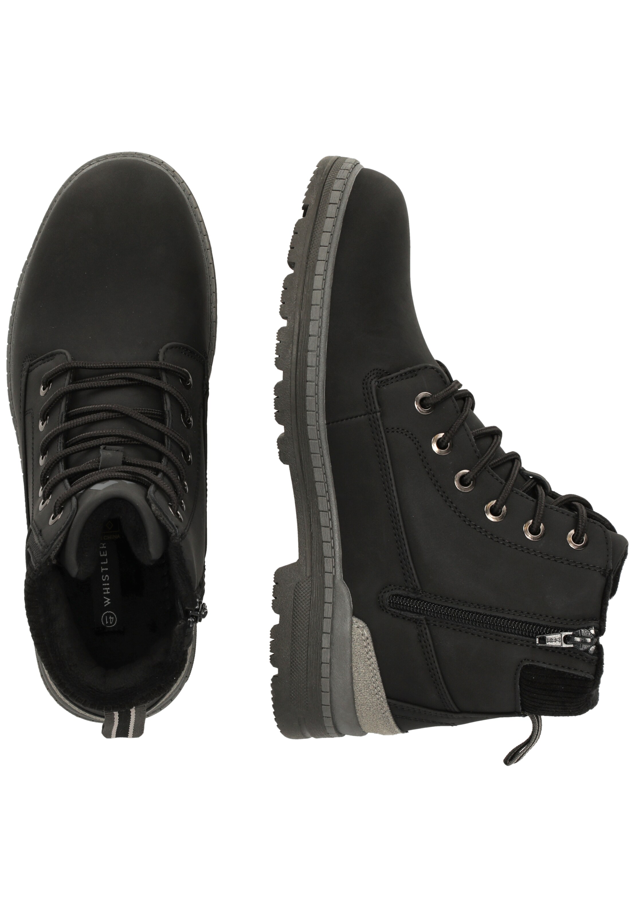 Whistler Schnürboots 'Linnar' in Schwarz