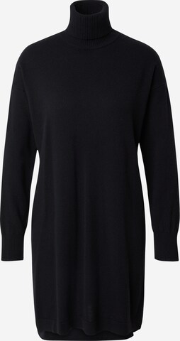 Sisley Knitted dress in Black: front