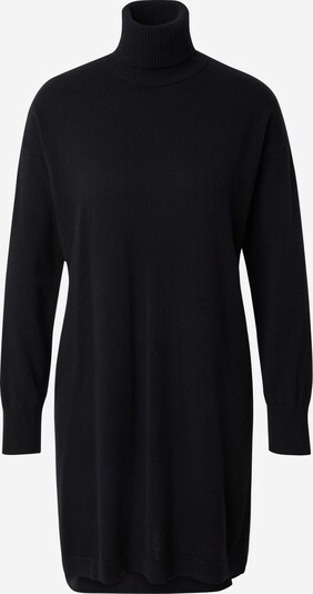 Sisley Gebreide jurk in de kleur Zwart, Productweergave