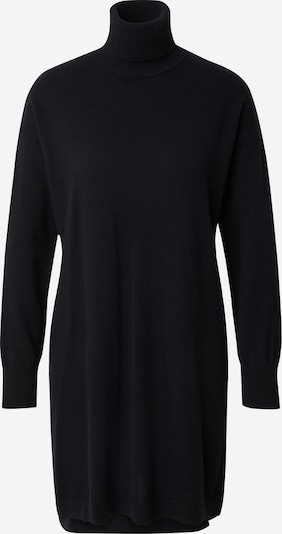 Sisley Pletena obleka | črna barva, Prikaz izdelka