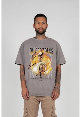 MJ Gonzales T-Shirt 'HELLRDIE' in Grau