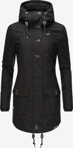 Ragwear Winterjacke 'Jane II Intl.' in Schwarz