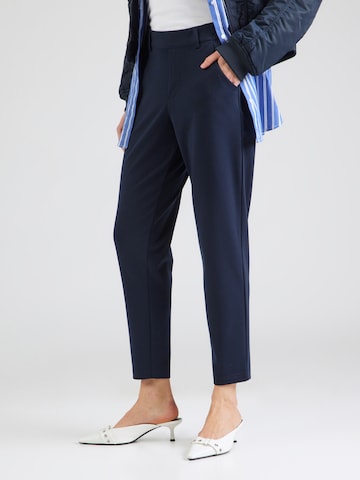 Effilé Pantalon TOM TAILOR DENIM en bleu : devant