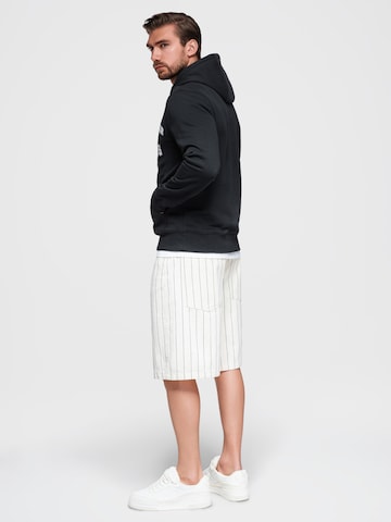 Ombre Sweatshirt in Black