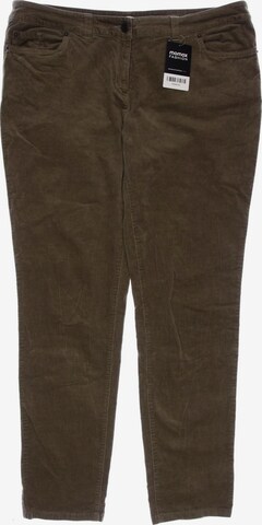 hessnatur Pants in XL in Brown: front