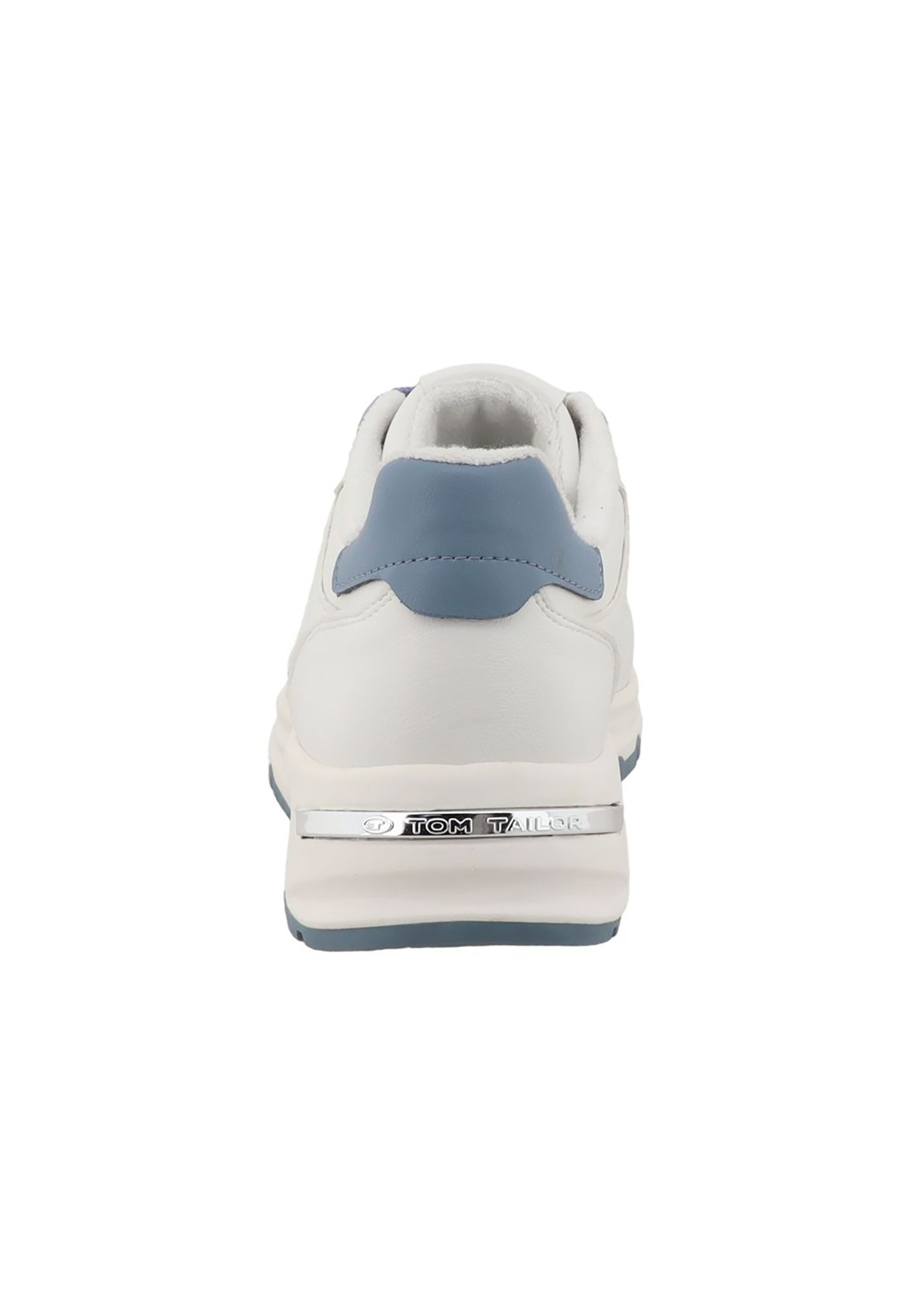 TOM TAILOR - Zapatillas deportivas bajas en blanco