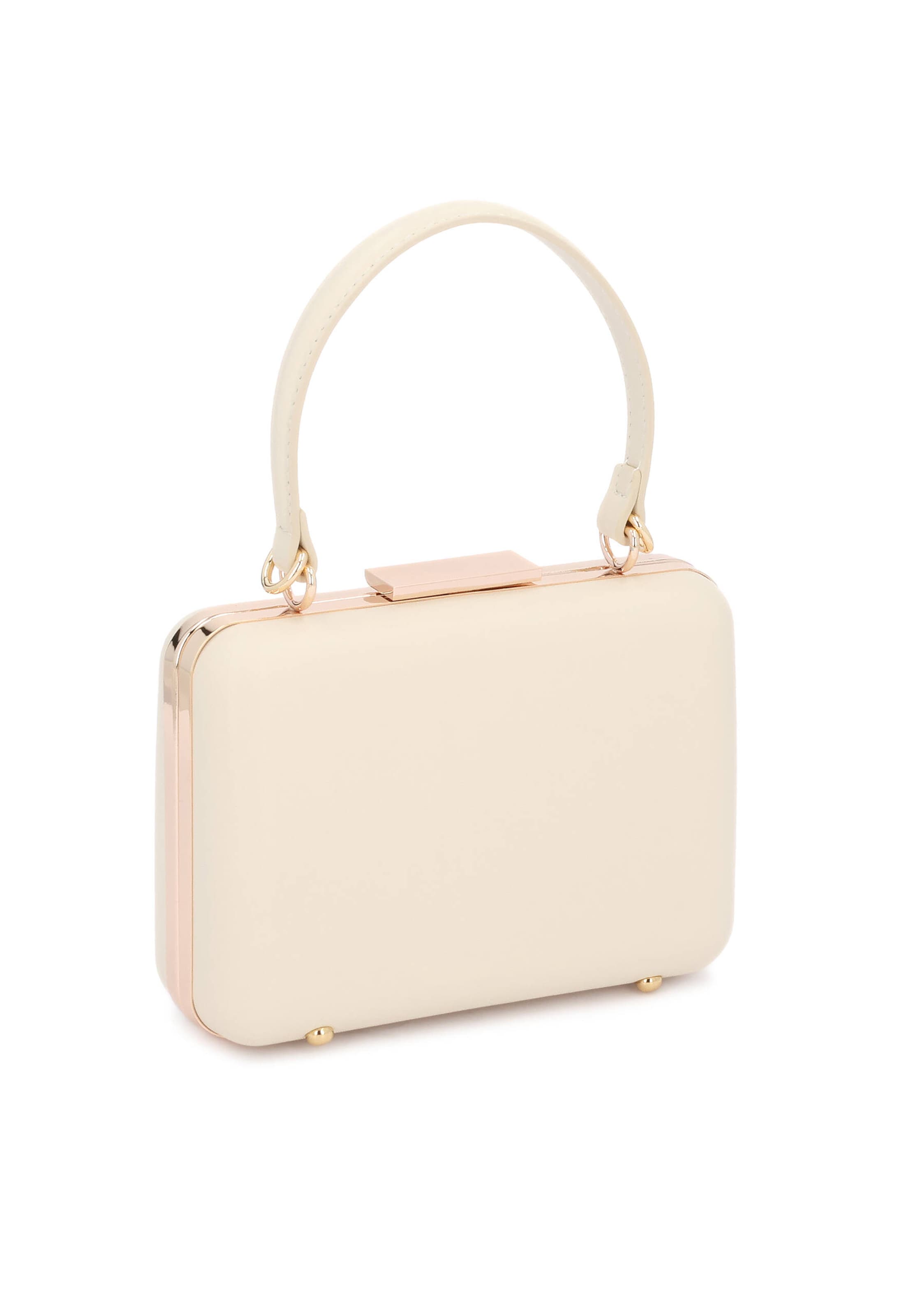 Pochette Kazar en blanc