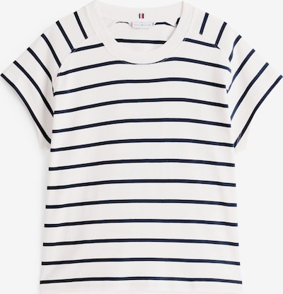 TOMMY HILFIGER Majica u noćno plava / bijela, Pregled proizvoda
