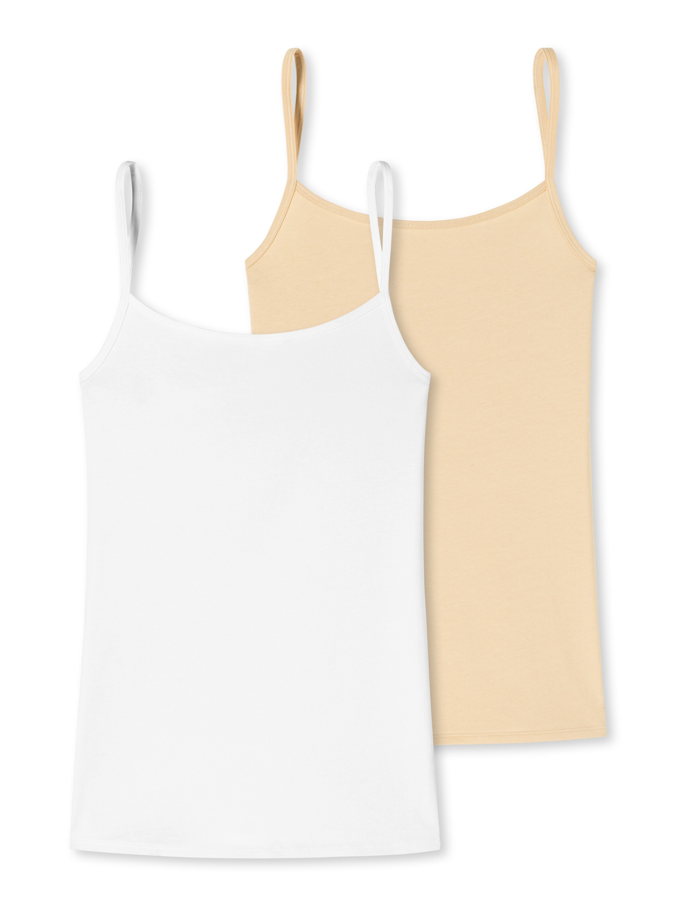 uncover by SCHIESSER Onderhemd ' Uncover ' in Beige: voorkant