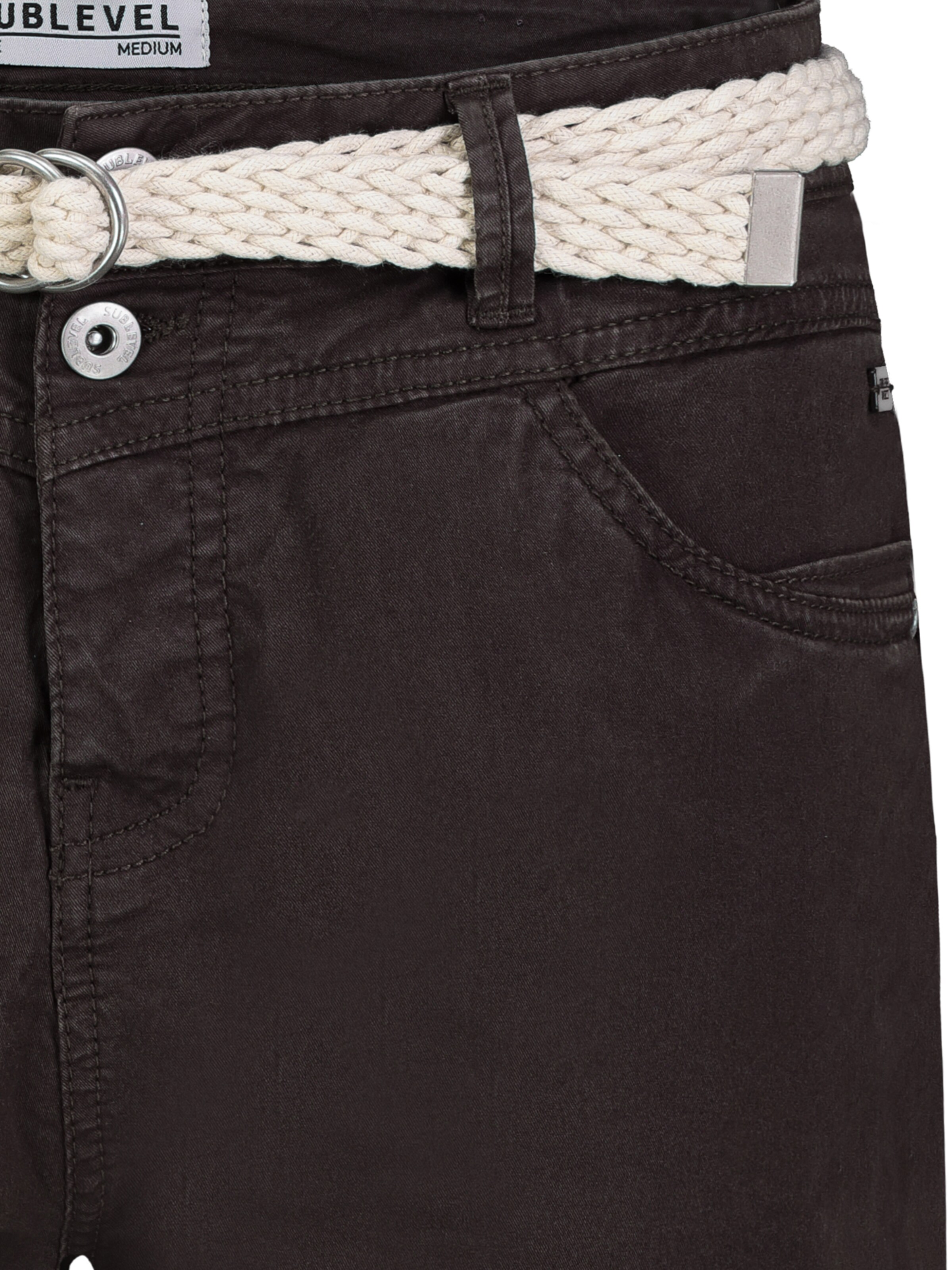 Sublevel Regular Trousers in Brown