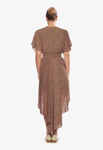 Le Temps Des Cerises Summer Dress in Brown