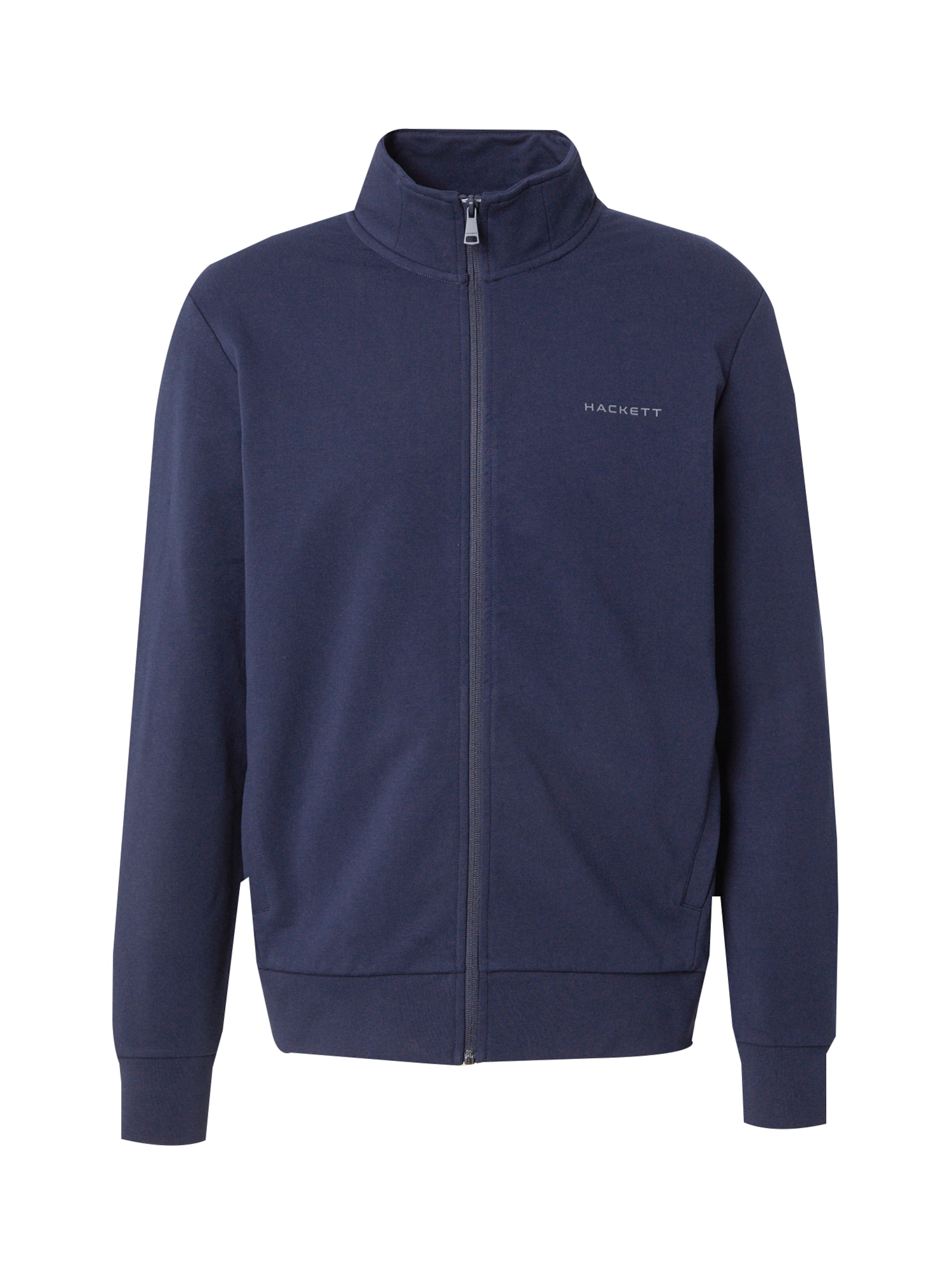 Hackett London Ζακέτα φούτερ 'ESSENTIAL' σε μπλε: μπροστά