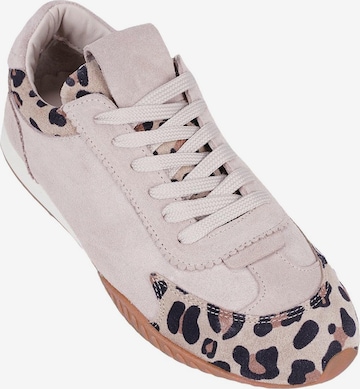 Desa Sneakers 'Trainer' in Beige: front