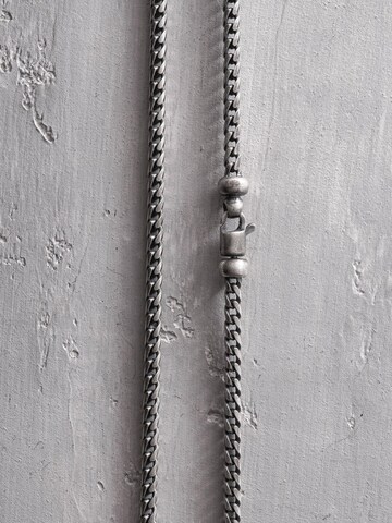 REYTEL Necklace 'CUERDA' in Silver