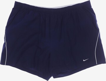 NIKE Shorts in 38 in Blue: front