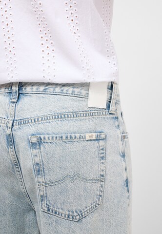 MUSTANG Loosefit Jeans in Blau
