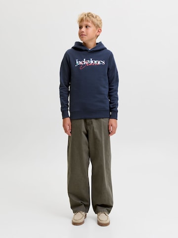 Bluză de molton 'JJTOM' de la Jack & Jones Junior pe albastru