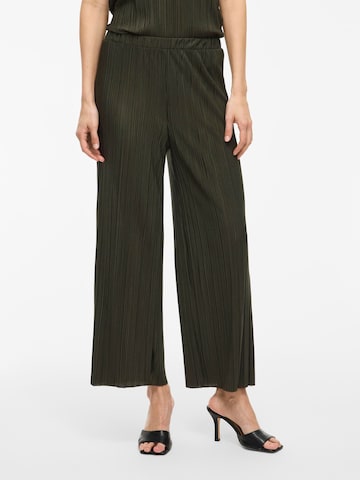 Wide leg Pantaloni 'VIPlisa' di VILA in verde: frontale