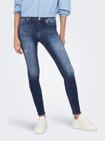 ONLY Skinny Jeans 'ONLBlush' i blå: framsida