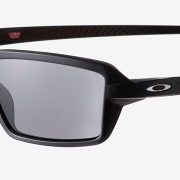 OAKLEY Sportsolbriller 'CABLES' i svart