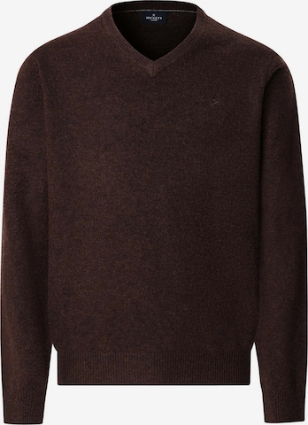 Pull-over Hackett London en marron : devant