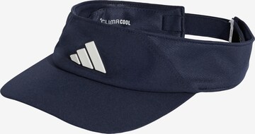 Visière ADIDAS PERFORMANCE en bleu : devant