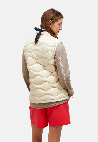 PEAK PERFORMANCE Daunenweste in Beige