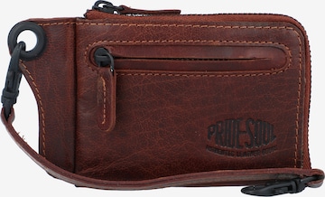 Pride and Soul Wallet 'Knox' in Brown: front