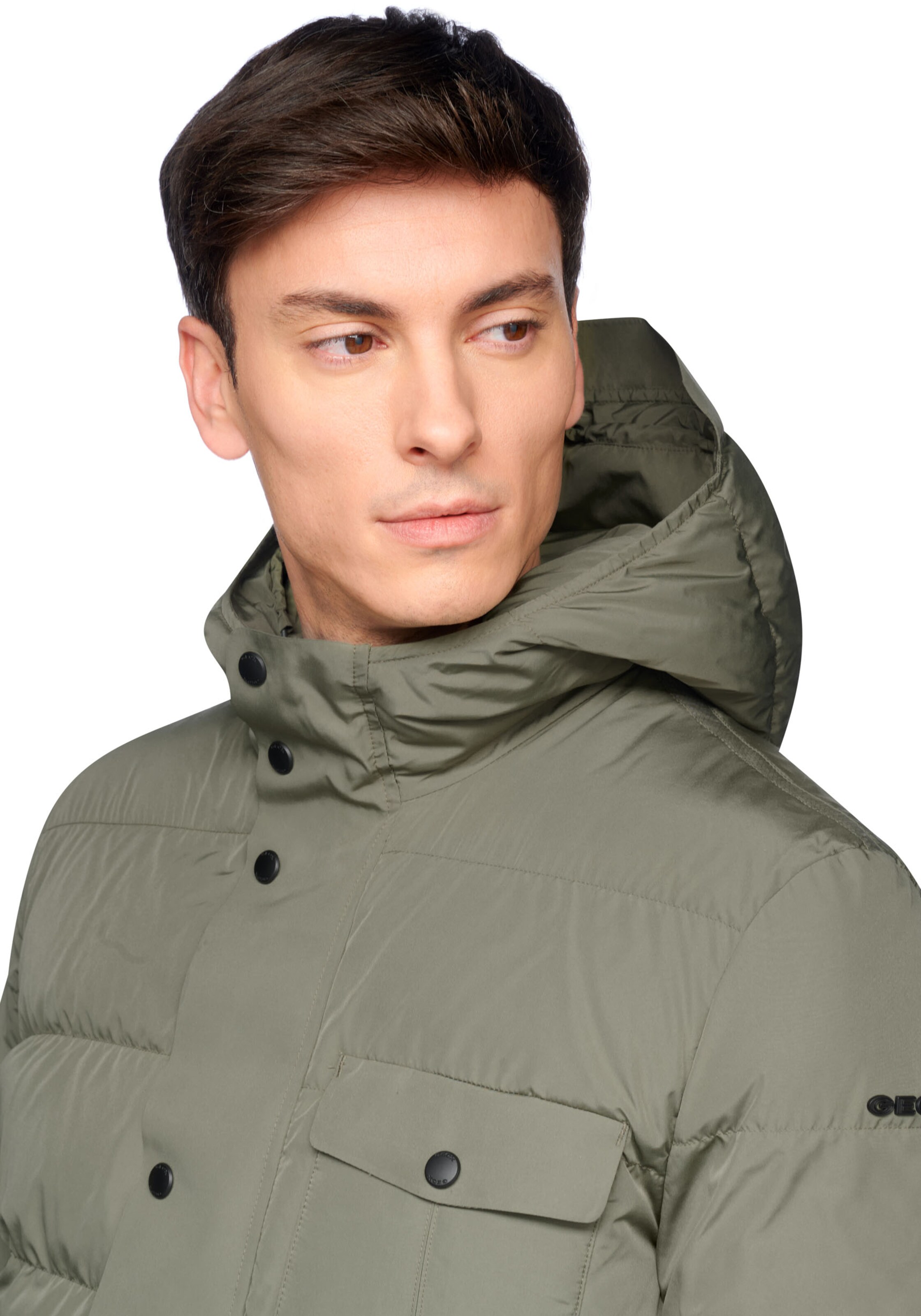 GEOX Winterjacke in Grün