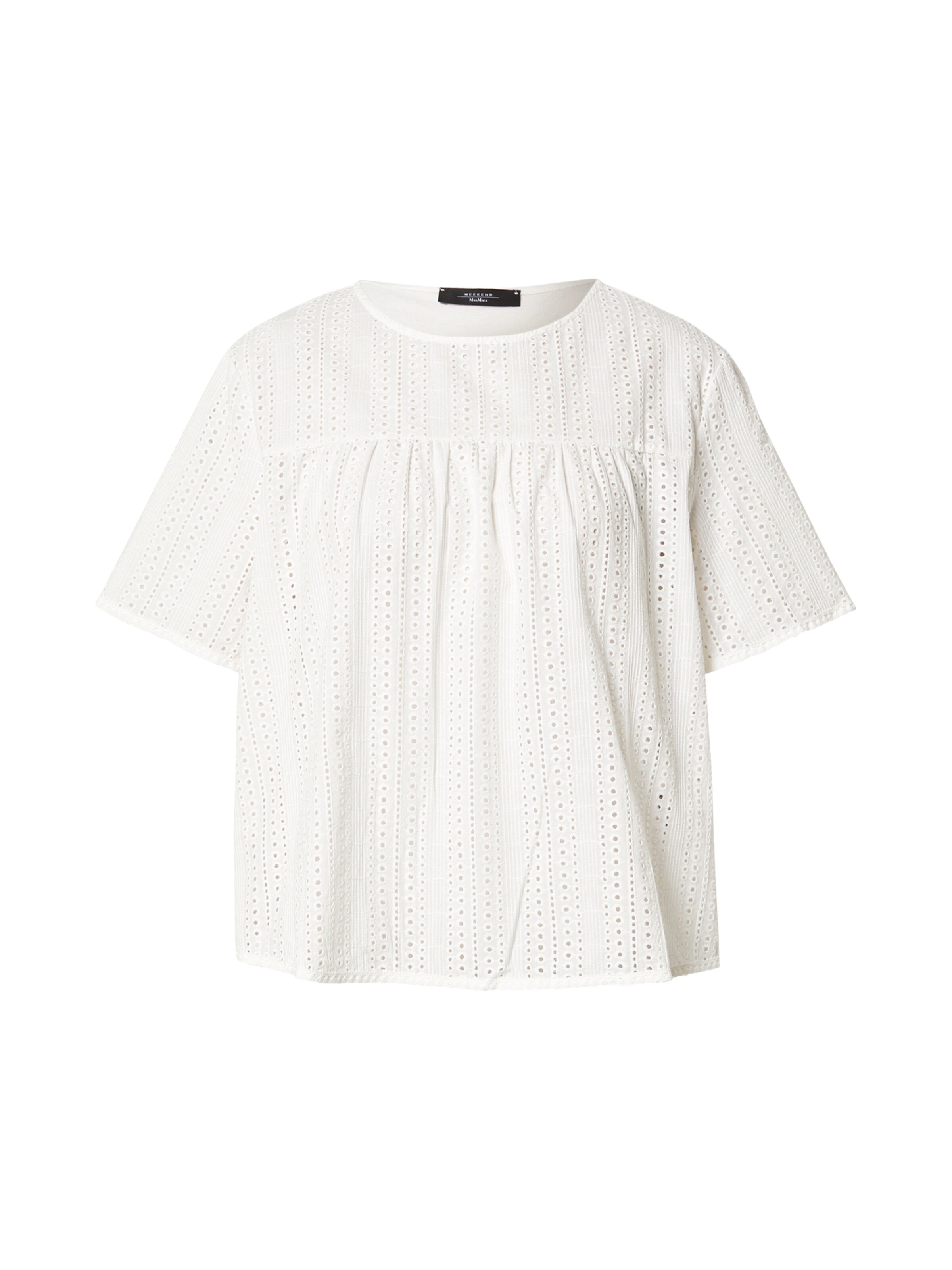 Weekend Max Mara Bluse 'EDITTA' in Weiß: Vorderseite