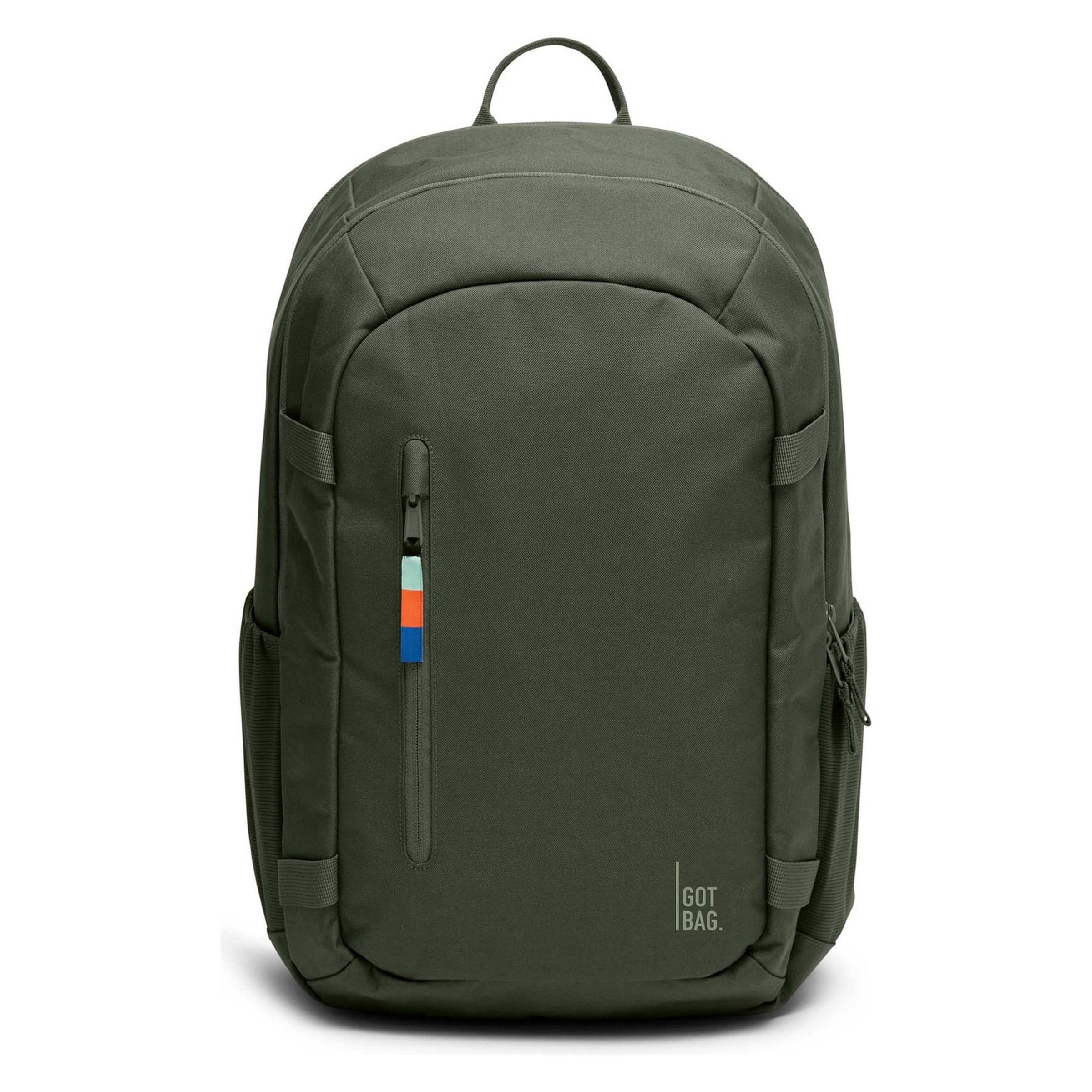 Got Bag Rucksack in Grün: Vorderseite