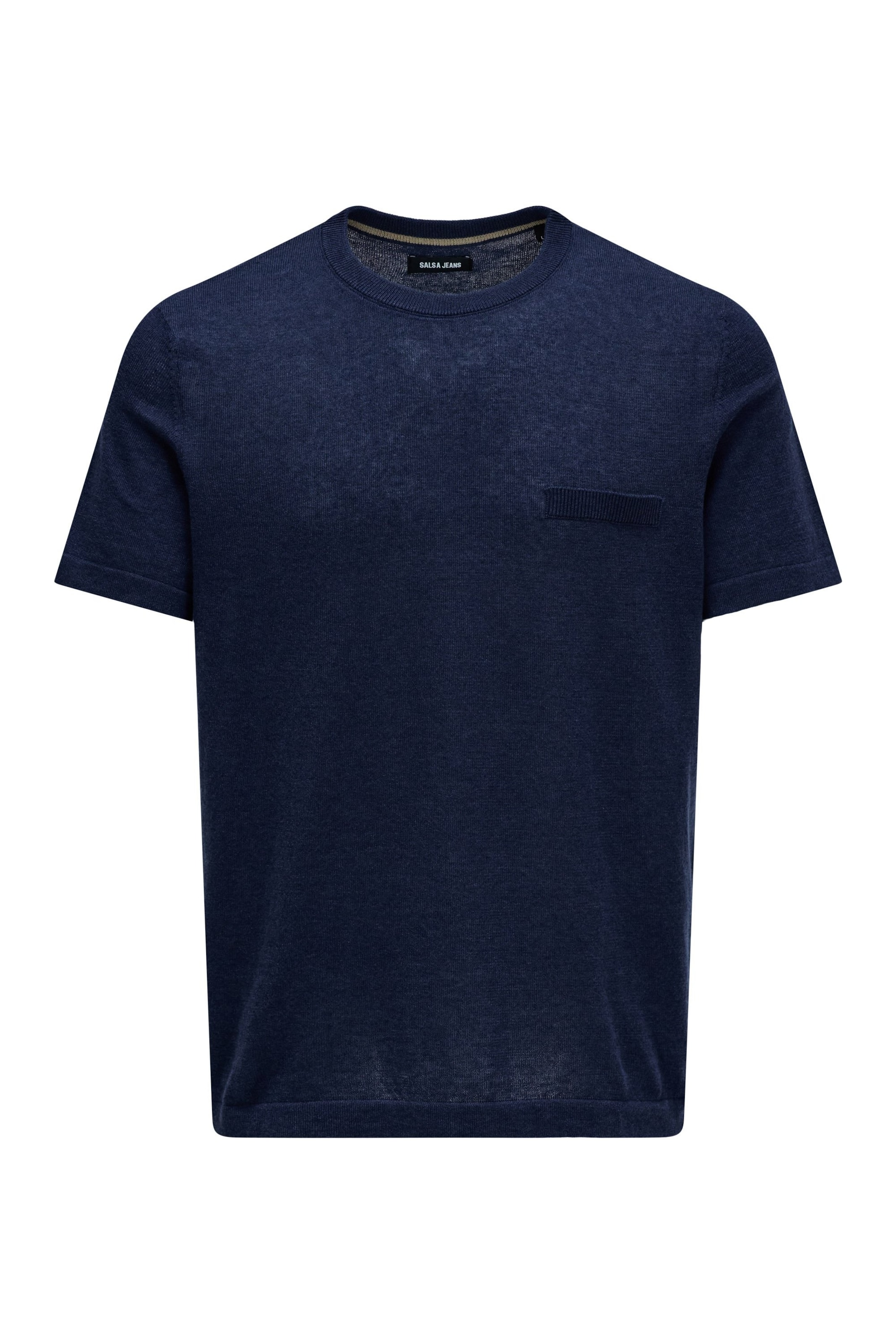 T-Shirt Salsa Jeans en bleu : devant