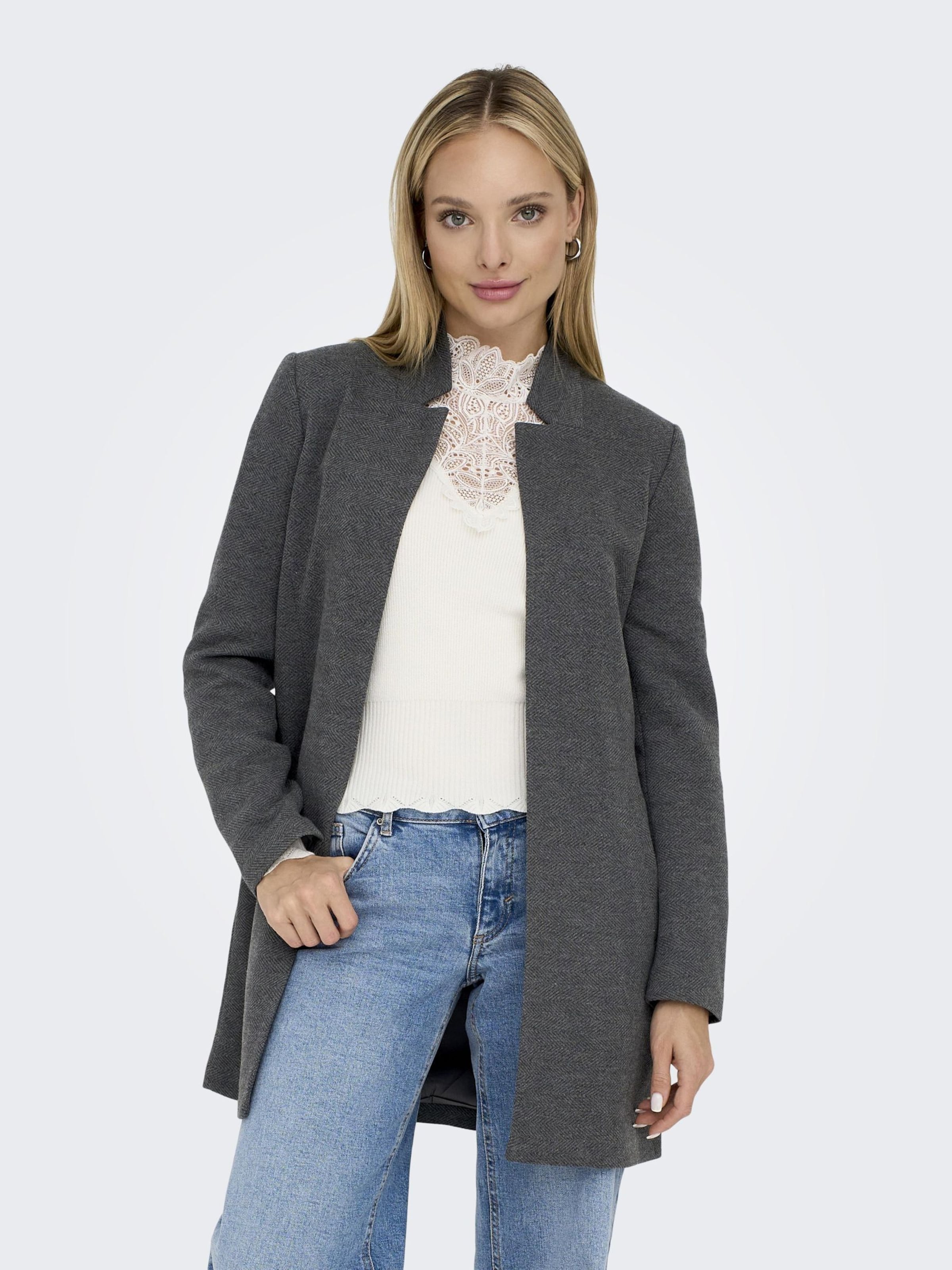 Only top grey coat