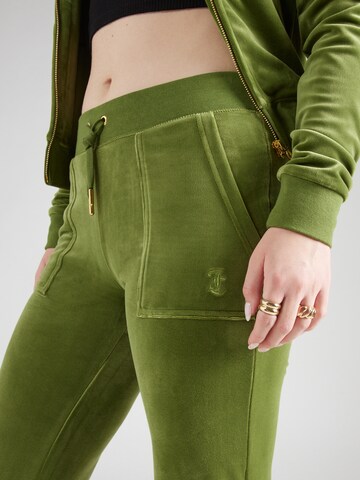 Juicy Couture Flared Hose 'Layla' in Grün