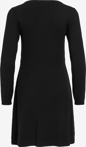 VILA Gebreide jurk 'HELLIE' in Zwart ABOUT YOU - Main Image